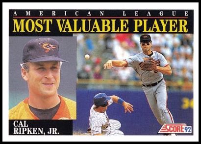 788 Cal Ripken MVP